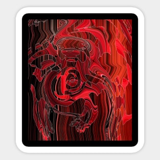 Digital abstract art 3.1 Sticker